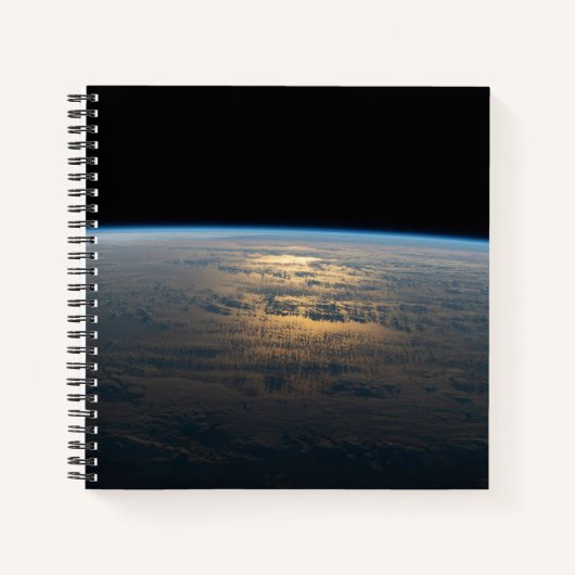 Carnet Poutres Sunglint Au Large D'Un Pacifique Sud En Pa (Devant)
