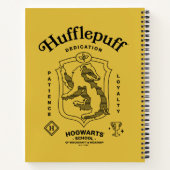 Carnet POUXPUFF™ Dévouement Patience Loyauté Blason (Dos)