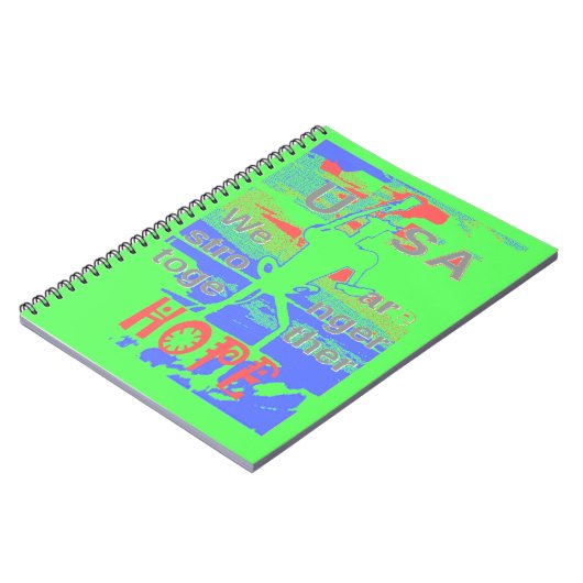 Carnet Power ECO USA Hillary Hope Nous sommes plus forts (Côté gauche)