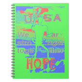 Carnet Power ECO USA Hillary Hope Nous sommes plus forts (Devant)