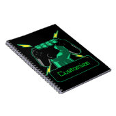 Carnet Power Gamer personnalisé (Côté Droit)