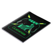 Carnet Power Gamer personnalisé (Côté gauche)