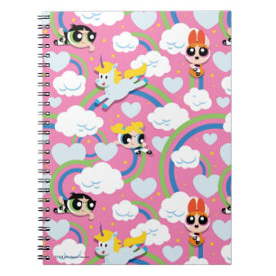 Carnet Powerpuff Girls & Donny Rainbow Motif
