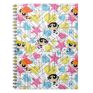 Carnet Powerpuff Girls Townsville Pattern