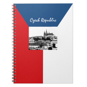 Carnet Prague & Czech flag - historical Czechia /sports