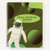 Carnet Pratique d'écriture et de dessin sur l'espace extr (Devant)