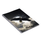 Carnet pratique Flying Bald Eagle & Stormy Sky (Côté Droit)
