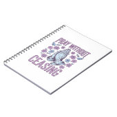 Carnet Pray Without Ceasing Floral Praying Hands Shirt_1 (Côté gauche)