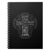 Carnet Prayer" "cadeau chrétien Jésus de "notre père" (Devant)