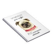 Carnet Pré café Pugnacious Attitude avec Carlin (Côté Droit)