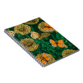 Carnet Pré de Dandelion sur vert foncé (Côté Droit)