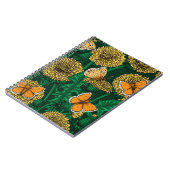 Carnet Pré de Dandelion sur vert foncé (Côté gauche)