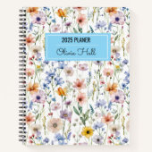 Carnet pré floral Fournitures de rentrée des classes Ense (Devant)