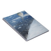 Carnet Premier aéronaute de capitaine Scott Antarctique. (Côté Droit)