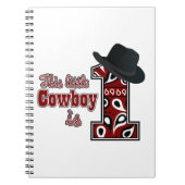 Carnet Premier anniversaire de Cowboy (Devant)