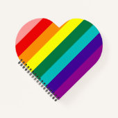 Carnet Premier drapeau Rainbow Pride (Devant)