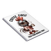 Carnet Premier mème de café (Côté Droit)