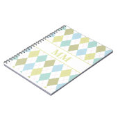 Carnet Premier monogramme (Côté gauche)