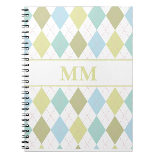 Carnet Premier monogramme (Devant)
