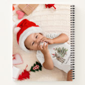 Carnet Premier Noël de l'âne de bébé doux, coutume (Dos)