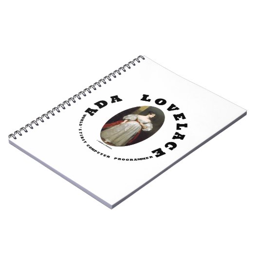Carnet Premier programmeur informatique d'Ada Lovelace Wo (Côté gauche)