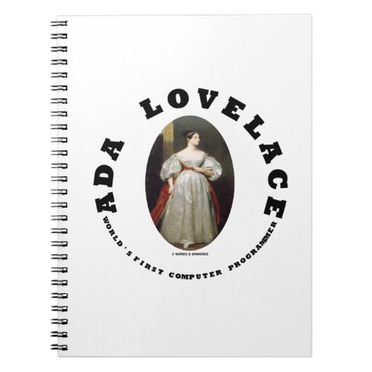 Carnet Premier programmeur informatique d'Ada Lovelace Wo (Devant)