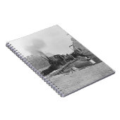 Carnet Premier train passant par le mur de Pékin, ch (Côté Droit)