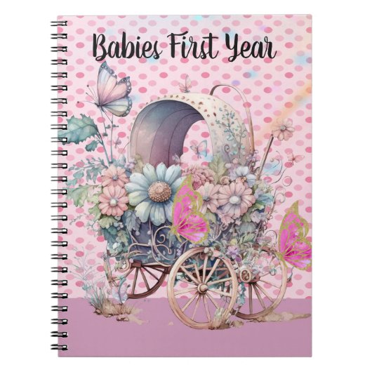 Carnet première année de bébé (Devant)