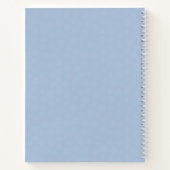 Carnet Première année du bébé personnalisé (Dos)