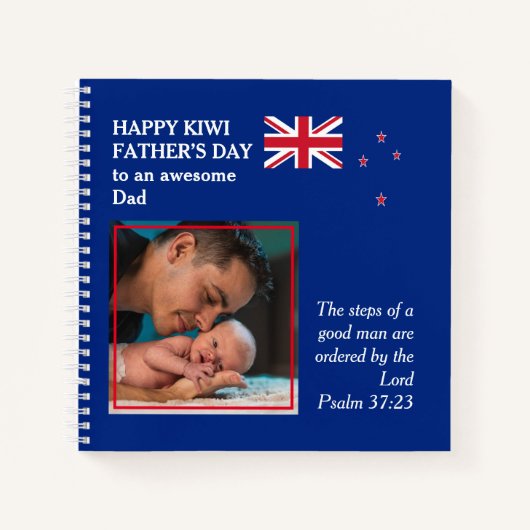 Carnet Première Fête des pères du Kiwi patriotique (Devant)