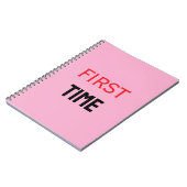 CARNET PREMIÈRE FOIS (Côté gauche)