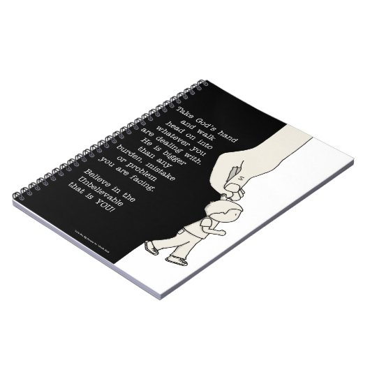 Carnet Prends la main de Dieu (Côté gauche)
