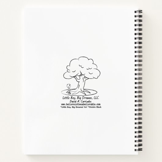 Carnet Prends la main de Dieu (Dos)