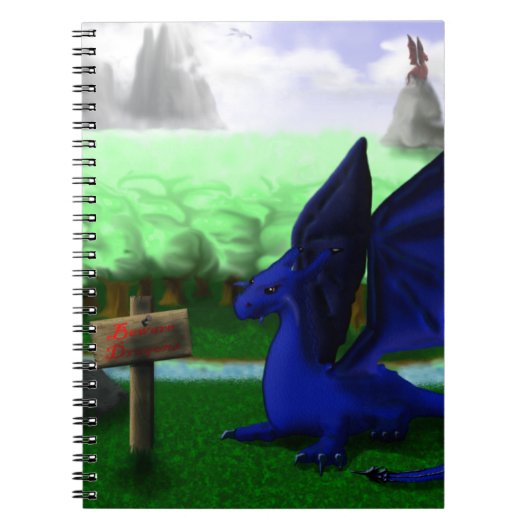 Carnet Prenez garde, des dragons (Devant)