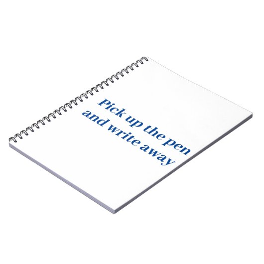 Carnet Prenez le stylo et écrivez (Côté gauche)