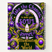 Carnet Prenez les chances de faire briller votre âme (Dos)