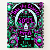 Carnet Prenez les chances de faire briller votre âme (Dos)