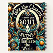 Carnet Prenez les chances de faire briller votre âme (Dos)