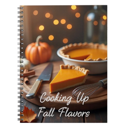 Carnet Préparer les saveurs de l'automne (Devant)