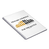 Carnet Préparez-Vous À La Bataille (Échecs) (Côté Droit)