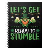 Carnet Préparons-nous à trébucher (Devant)