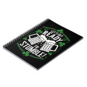 Carnet Préparons-nous à trébucher Drôle de St Patrick (Côté gauche)