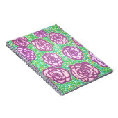 Carnet Preppy Rose Garden Floral Print (Côté Droit)