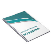 Carnet Présentation d'entreprise Simple Modern Decisions (Côté Droit)