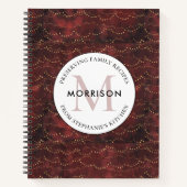 Carnet Préserver les recettes de la famille Bourgogne Rec (Devant)