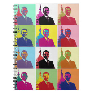 Carnet Président Obama Pop Art
