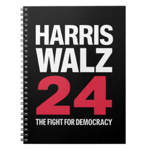 Carnet Présidente élue Kamala Harris & Tim Walz 2024