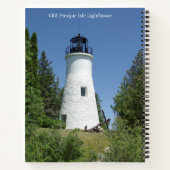 Carnet Presque Isle & Old Presque Isle Lighthouse (Dos)