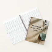 Carnet Pressed Rose Keepsake Guest Book | Heirloom Floral (Intérieur)