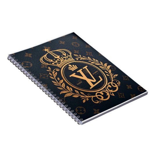 Carnet Prestige Ballpoint Pen – Royal Monogram "N" in Gol (Côté Droit)